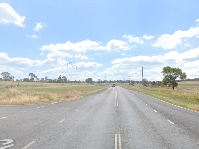 The New England Highway at Mt Marshall, north of Warwick (Photo: Google Maps)