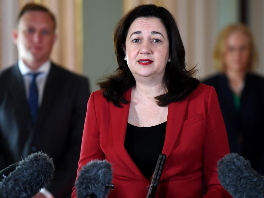 Premier Annastacia Palaszczuk has said the official Schoolies event will not go ahead this year. Picture: NCA NewWire / Dan Peled