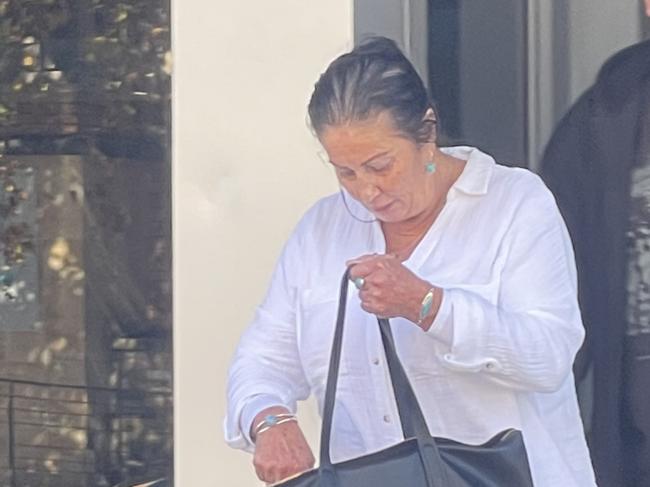 Donna Ann Knight, 59, of The Entrance North, leaving Wyong Local Court. Picture: NewsLocal