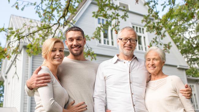 Equity-rich, cash-poor parents are looking to guarantor loans as a way of supporting their children on to the property ladder. Picture: iStock