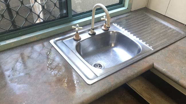 The sink after the clean up. Photo: BIO Busters