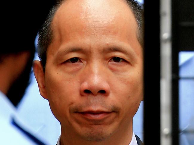 Robert Xie leaving King St Supreme Court, Sydney. Picture: Dylan Robinson