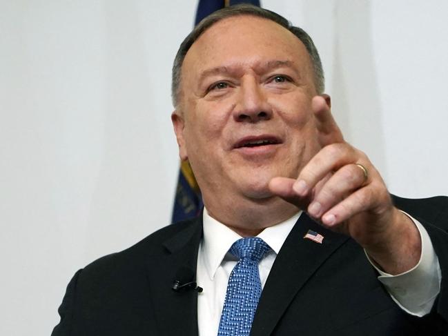 Former US Secretary of State, Mike Pompeo, has called WHO’s COVID report “a sham”. Picture: AFP