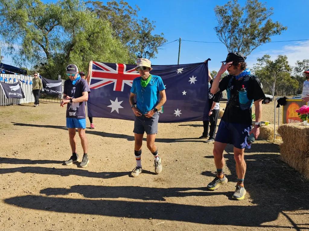 Australian ultra marathon runner Phil Gore 91 hours into a world record