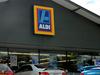 Pictures of the outside of the ALDI store in Quakers Hill to run with the mobile tower stories.