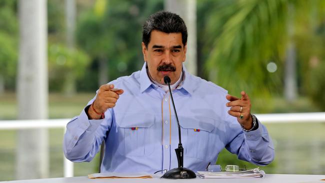 Nicolas Maduro has survived US attempts to unseat by diplomacy and sanctions. Picture: AFP