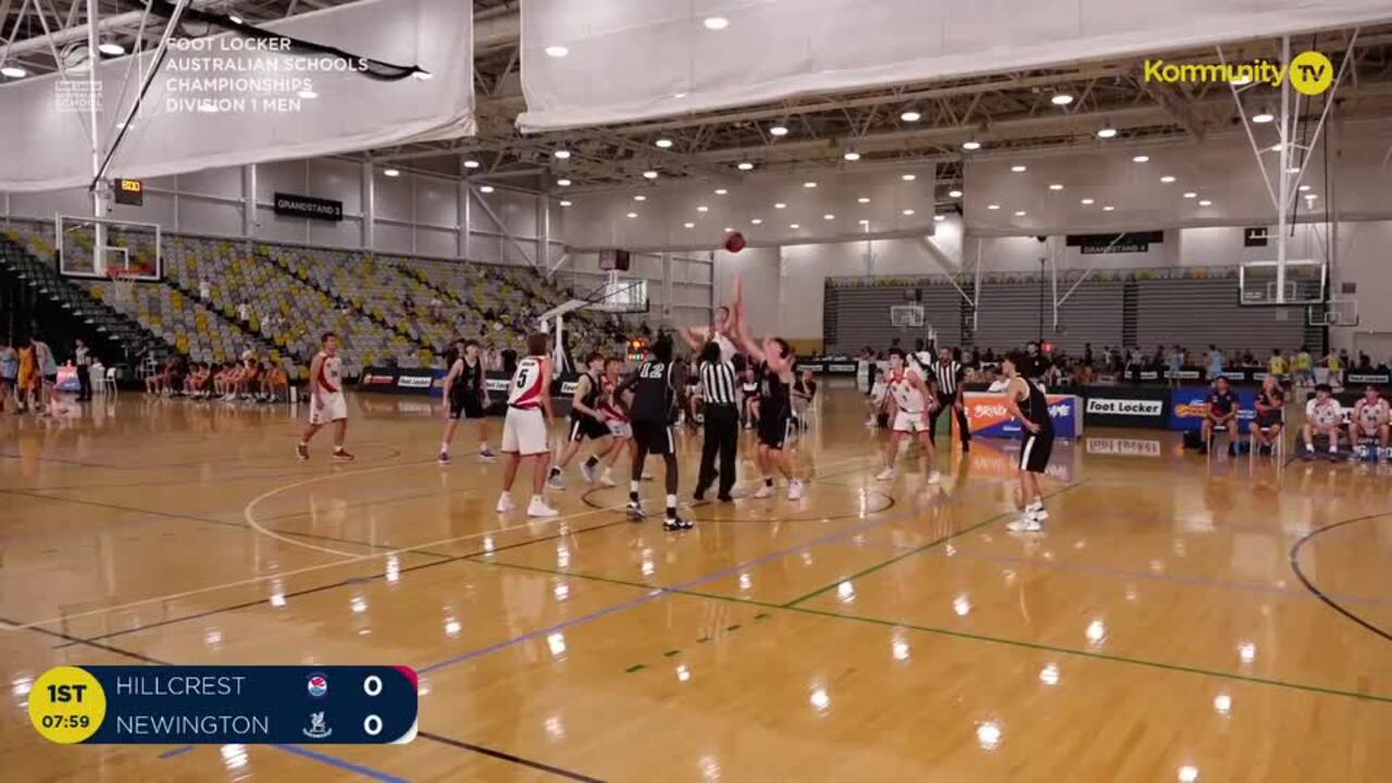 Replay: Hillcrest Christian College v Newington College (U20 Men Div 1) - 2024 Basketball Australia Schools Championships Day 2