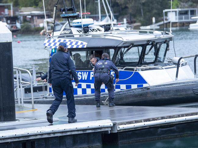 Concerns were raised when the pair didn’t return from the yacht on Monday night. Picture: NewsWire / Jeremy Piper