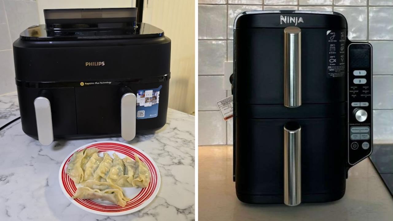 6 Best Dual Air Fryers to Double Your Dinners in 2025. Picture: Tahnee-Jae Lopez-Vito/checkout, Madison Geros/checkout.