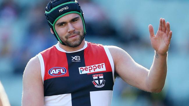 St Kilda's Paddy McCartin. Picture: Michael Klein