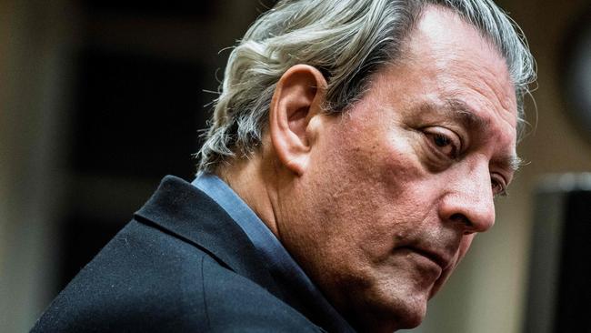 Boldly unconventional: Paul Auster in Lyon in 2018. Picture: AFP