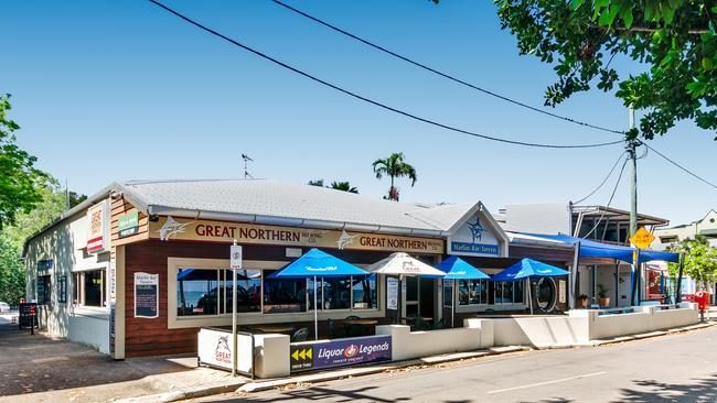 The Marlin Bar in Horseshoe Bay is among the tourism assets on Magnetic Island which is for sale by expressions of interest through Knight Frank Townsville.