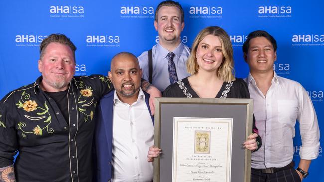 The Cremorne Hotel took out the title of Best Overall Hotel – General Division at Tuesday nights AHA awards. Picture: Supplied.