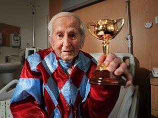 2nd November 2020. Melbourne cup winner Jockey William Smith talks about his win back in the day.Photo: Scott Powick