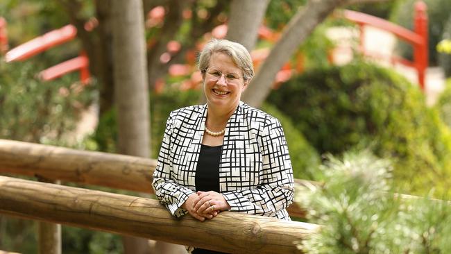 Professor Geraldine Mackenzie at the University of Southern Queensland in Toowoomba. Picture: Lyndon Mechielsen