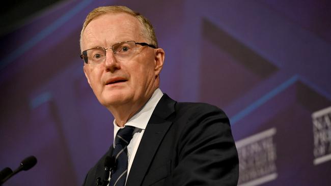 Reserve Bank of Australia governor Philip Lowe. Picture: NCA NewsWire/Jeremy Piper