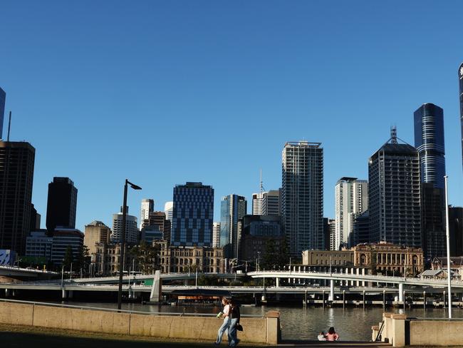 Generic city skyline view of Brisbane CBD from Southbank. Photo - Lachie Millard