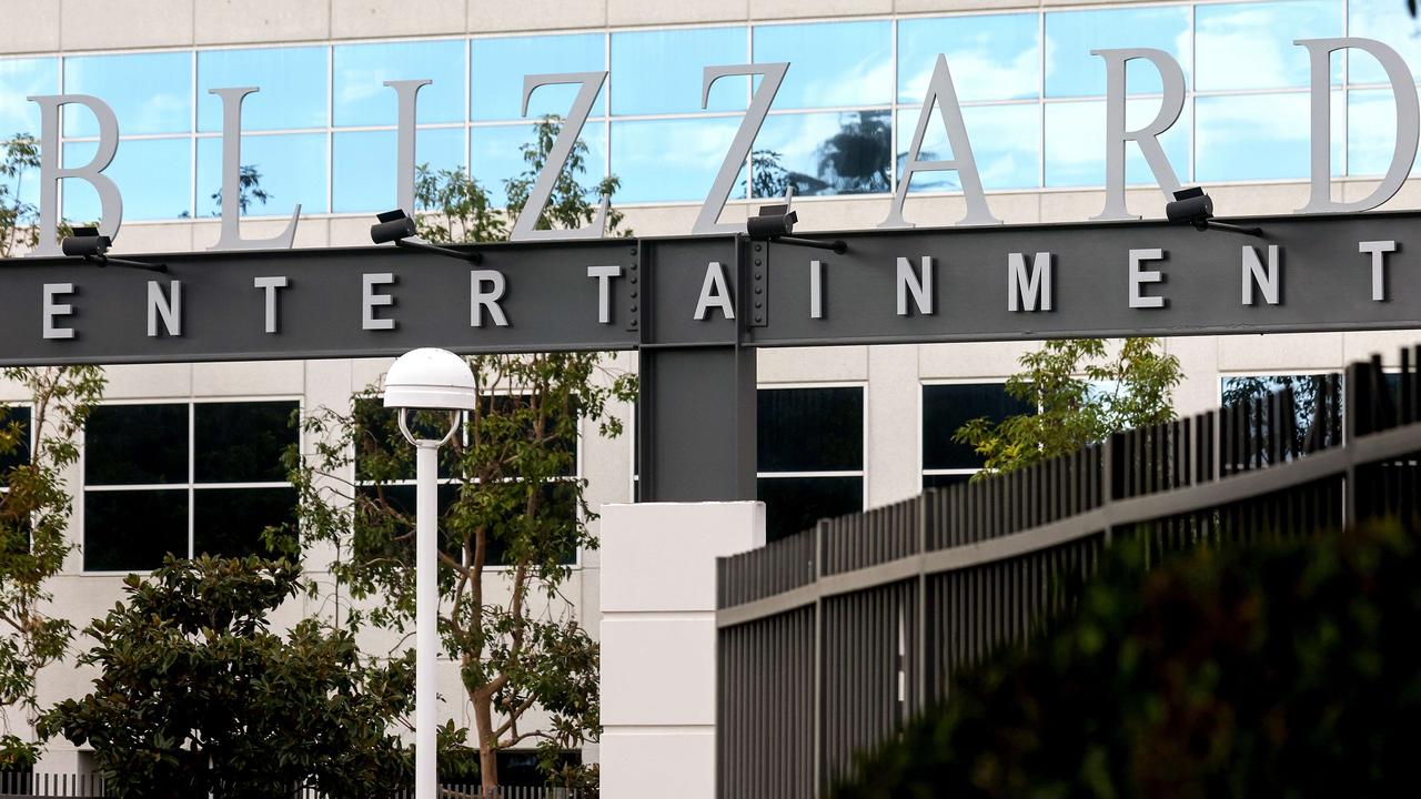 The Blizzard Entertainment campus in Irvine, California. Microsoft announced a $US68.7bn purchase of Activision Blizzard in the largest gaming industry deal ever. Picture: Getty Images