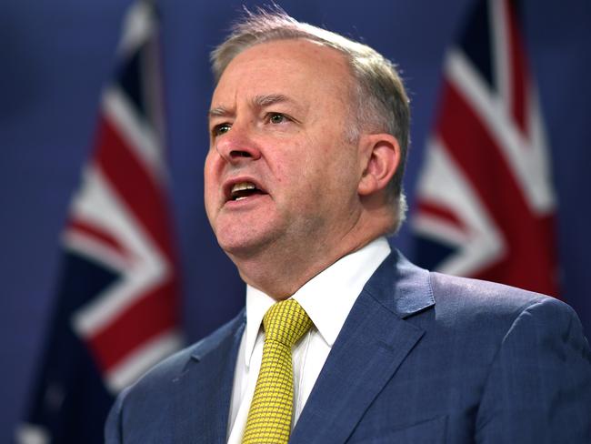 Federal Opposition Leader Anthony Albanese. Picture: AAP/Joel Carrett