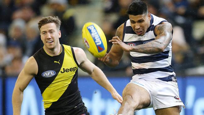 Geelong's Tim Kelly in action. Pic: Michael Klein