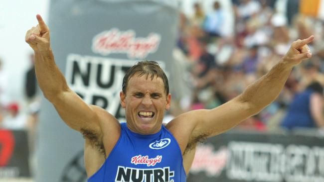 Dean Mercer winning back in 2003.