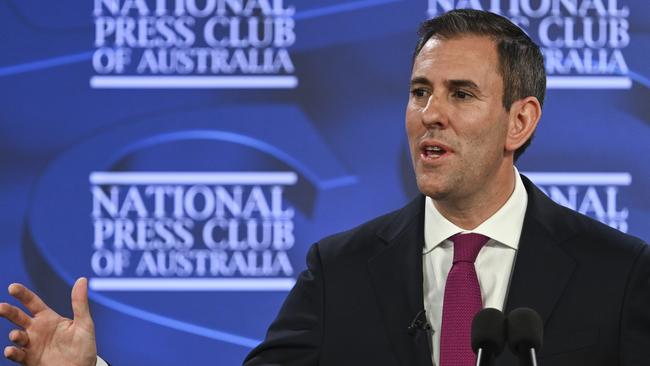 While the slowing Chinese economy will weigh on Australia, Treasurer Jim Chalmers said he did not expect a recession in Australia. Picture: NCA NewsWire / Martin Ollman