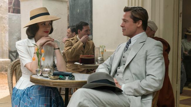 Marion Cotillard and Brad Pitt in the World War Two romance Allied.