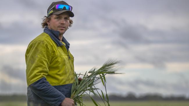 Farmer Murray Scott says gas is vital for the town. Picture: Josh Smith