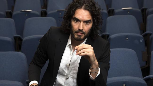 British comedian Russell Brand says mass shootings have become ‘normalised’ in America. Picture: Getty Images