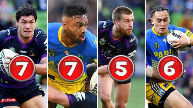 It was a close match but the Storm dominate in the player ratings.