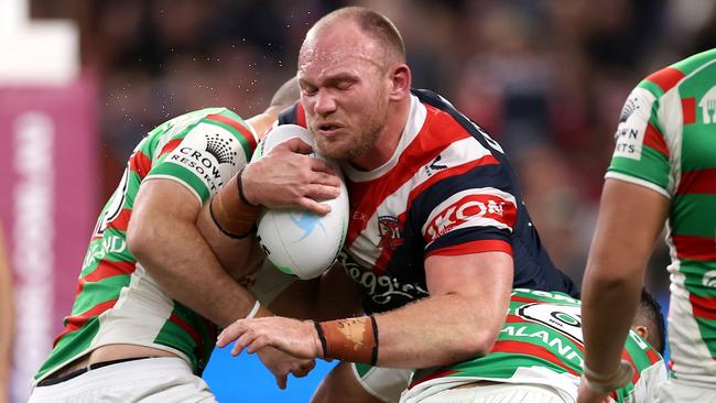 Matt Lodge has been impressive for the Roosters after joining the club mid-season. Picture: Mark Kolbe/Getty Images