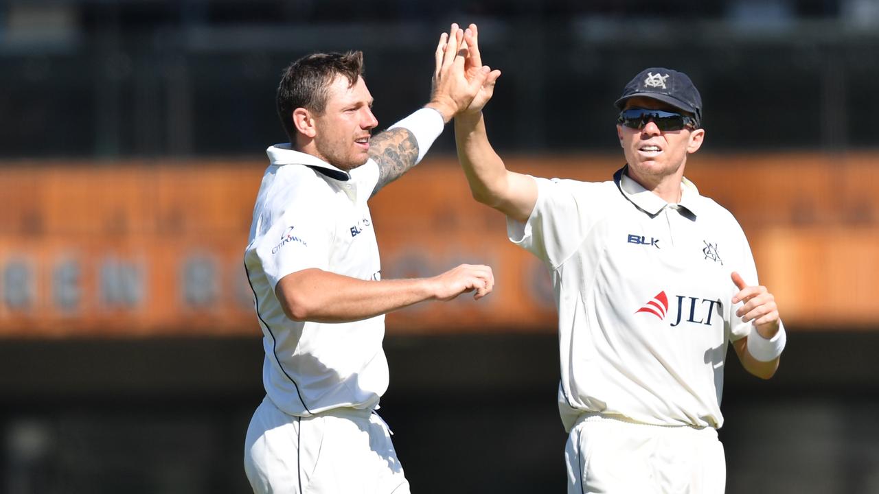 James Pattinson and Peter Siddle could both play on Boxing Day. Photo: David Mariuz/AAP Image.