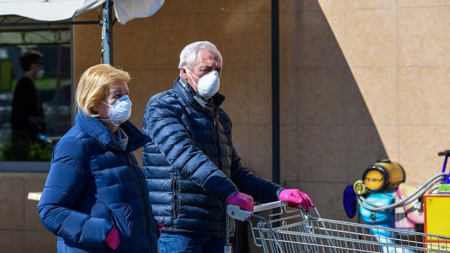 More than 10,000 people have now been infected with the coronavirus across Italy. Picture: AFP/Miguel Medina