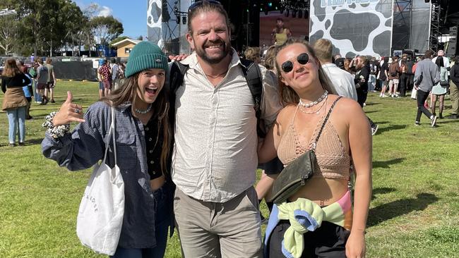 All smiles and ready to rock as Groovin the Moo kicks off in Bendigo.