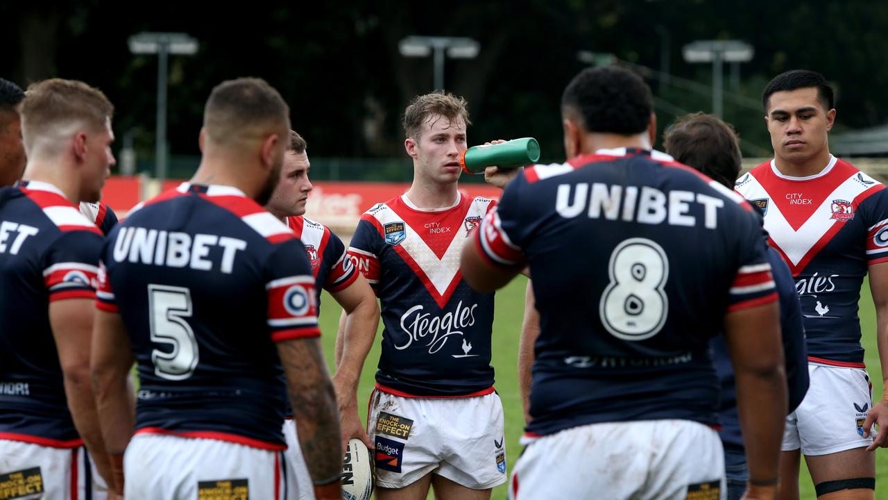 Walker suffered the injury in his return to the NSW Cup against the Warriors in Auckland a fortnight ago. Picture: Damian Shaw.