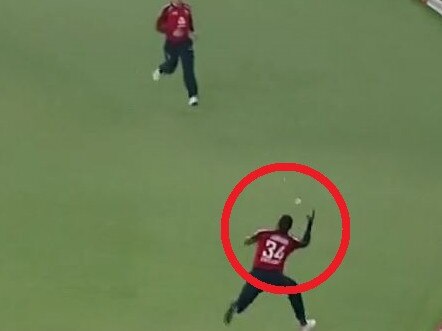 Chris Jordna's catch against India.