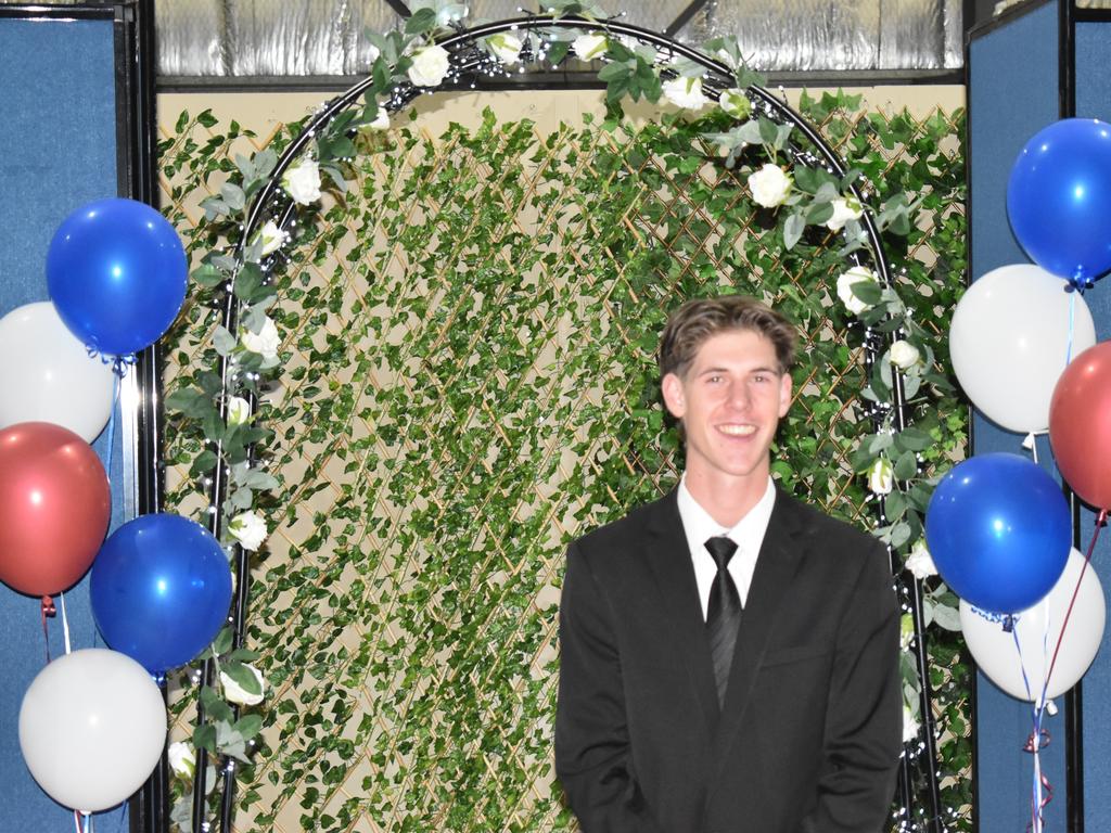 Jordan Waterworth at Stanthorpe State High School's 2023 formal (Photo: NRM)