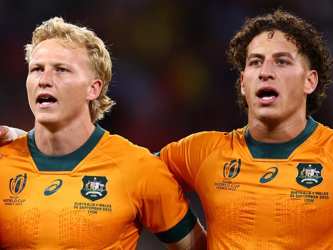 Two Wallabies players have been granted immediate releases to join their respective new NRL clubs.