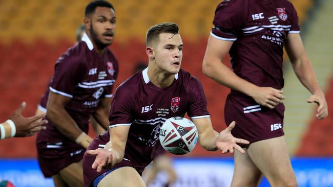 Young Queensland hooker Jake Simpkin. Picture: Adam Head