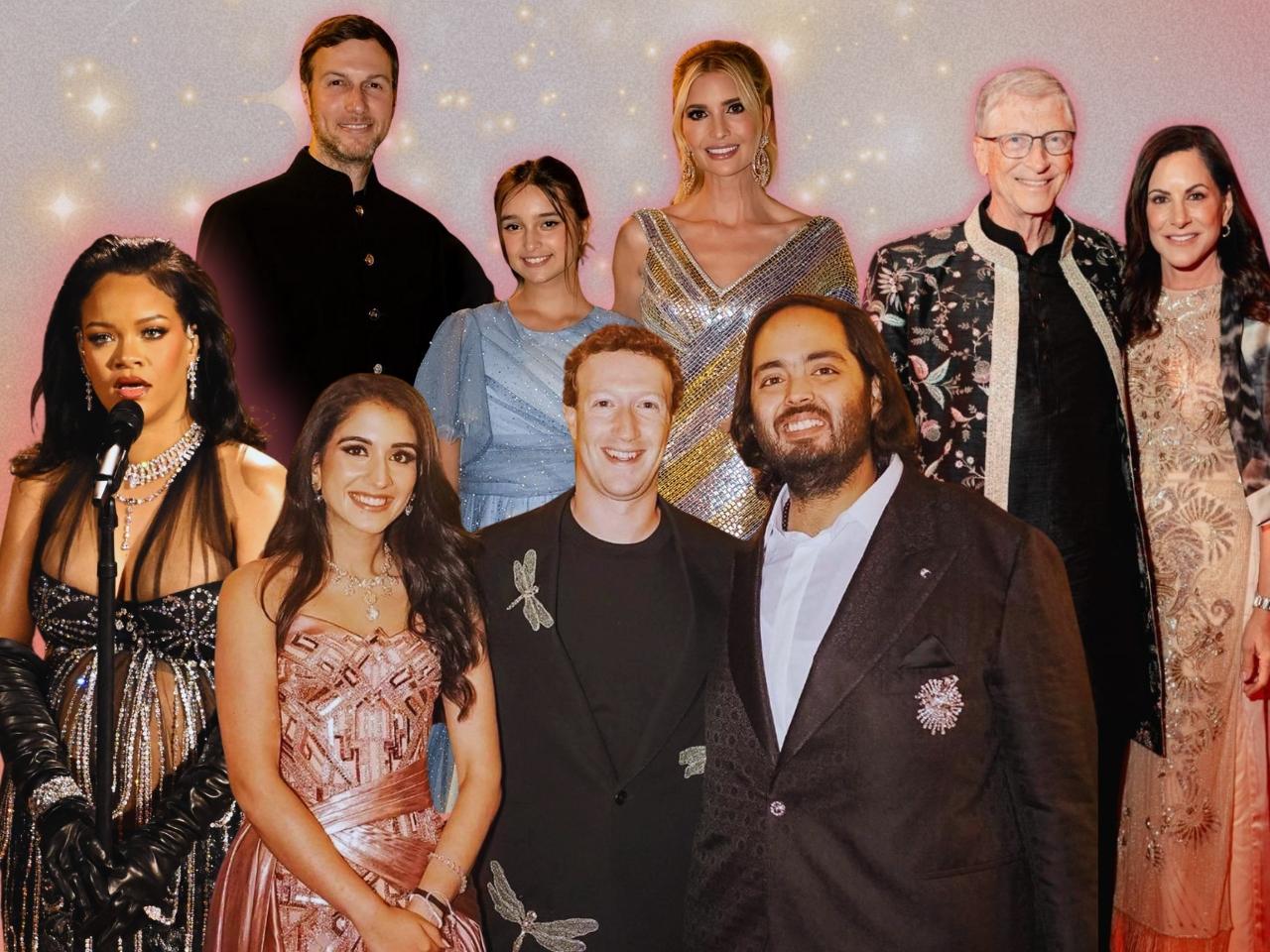 Most extravagant wedding ever? Rihanna, Bill Gates, Ivanka Trump and Mark  Zuckerberg among star-studded guests at Indian wedding - March 4, 2024