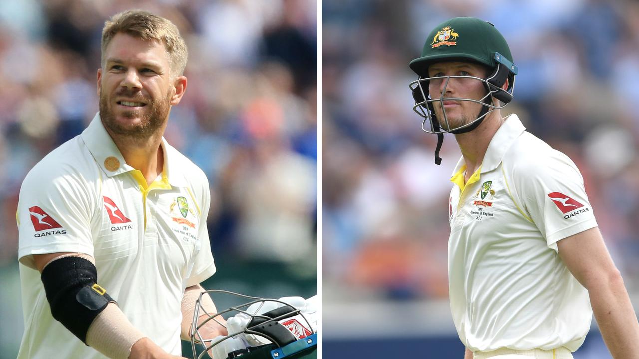 David Warner and Cameron Bancroft have endured difficult returns to Test cricket.