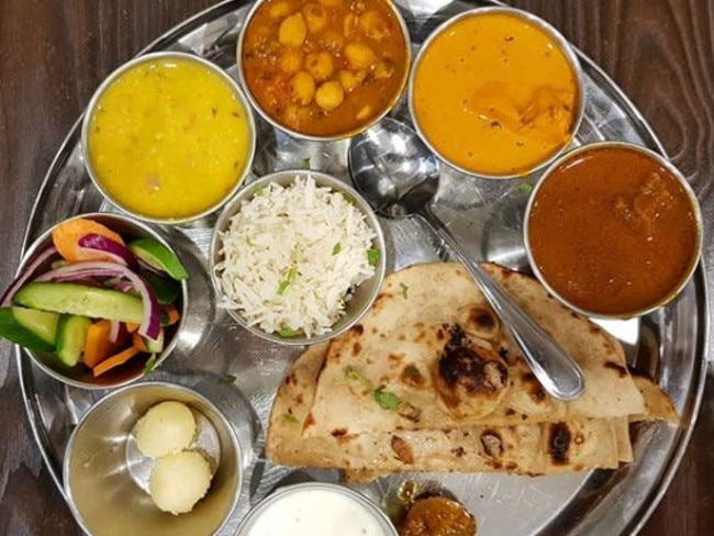 Indian thalis are a chance to try a range of dishes at Billu. Picture: Billu? Instagram