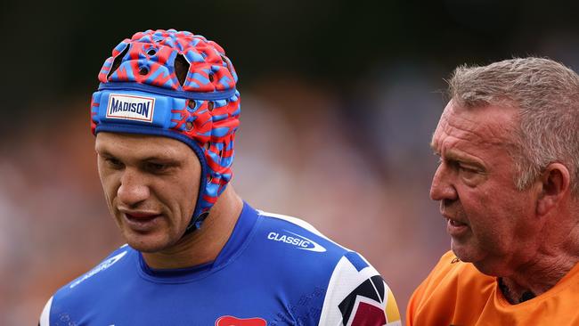 Kalyn Ponga is in good spirits despite his concussion issues, the club says. Picture: Cameron Spencer/Getty Images