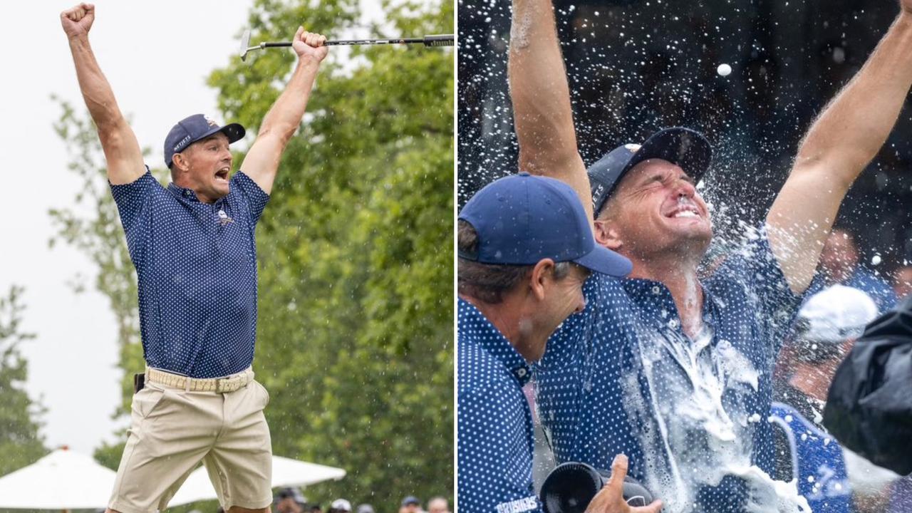 Bryson DeChambeau shoots 58 to win LIV event