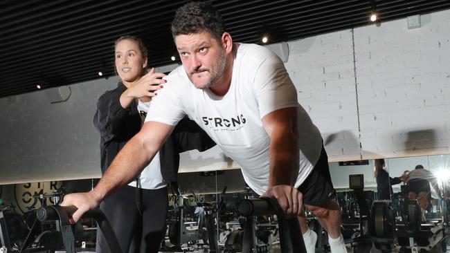 Brendan Fevola has straightened out his life after a career marred by scandals. Picture: David Crosling