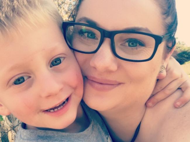 Mum of two, Rebecca Boyd, has ADHD and is sharing her personal journey in the hopes it helps other neurodivergent parents this festive season. Picture: Supplied