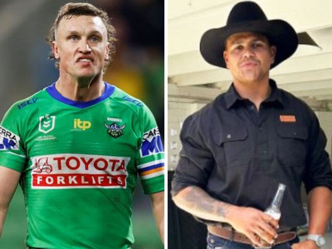 Fresh details are beginning to emerge about the 3.45am altercation that resulted in NRL superstars Jack Wighton and Latrell Mitchell spending the night in police lockup. Pic: Getty/Instagram