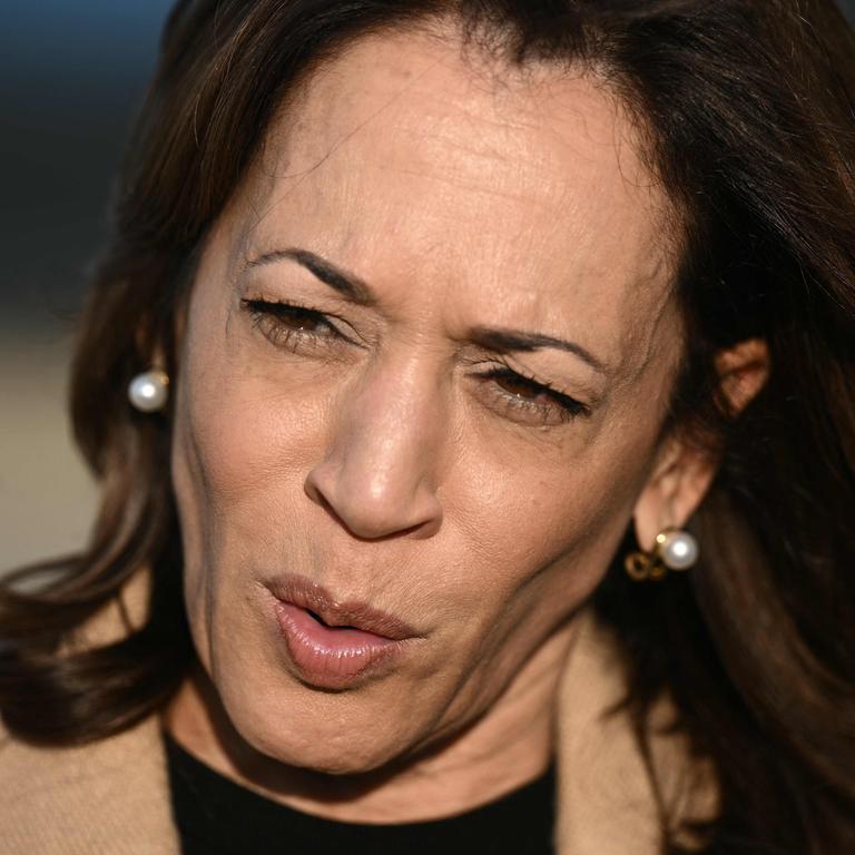 US Vice President and Democratic presidential candidate Kamala Harris. Picture: AFP