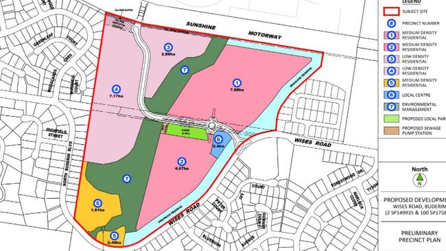 Innovative Planning Solutions has lodged fresh plans with Sunshine Coast Council for Peter Wise's Maroochydore land parcel, with homes, units, new roads and a local centre proposed.