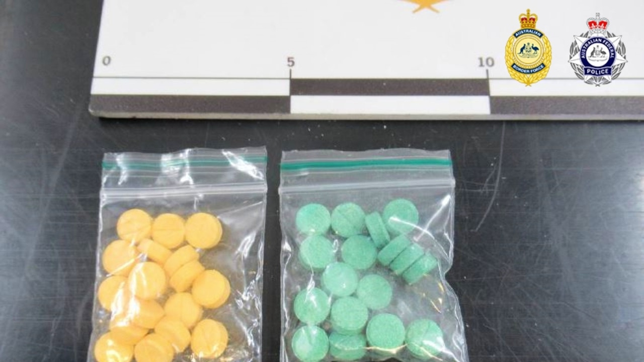 Authorities have raised concerns the deadly opioid Nitazene could be hitting Australian streets. Picture: Supplied/ Australian Federal Police